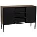 Credenza In Metallo Marrone 120x41x80h - Foto miniatura 6