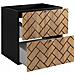 | Mobiletto 120 cm - Marron Mat - Mobili da bagno - Mobili da bagno - Mobili da bagno - Senza ripiano - Foto miniatura 2