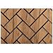 | Mobiletto 120 cm - Marron Mat - Mobili da bagno - Mobili da bagno - Mobili da bagno - Senza ripiano - Foto miniatura 4