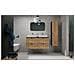 | Mobiletto 120 cm - Marron Mat - Mobili da bagno - Mobili da bagno - Mobili da bagno - Senza ripiano - Foto miniatura 9