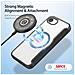 Cover con Tapa per iPhone 16e - Pelle /PU, Nero, MagSafe - Foto miniatura 4