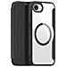 Cover con Tapa per iPhone 16e - Pelle /PU, Nero, MagSafe - Foto miniatura 1