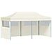 Tenda Party Crema 291 x 580 x 315 cm Tessuto Oxford - Foto miniatura 1