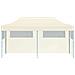 Tenda Party Crema 291 x 580 x 315 cm Tessuto Oxford - Foto miniatura 4