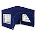 Tenda per feste a pop-up 290 x 290 x 245 cm Blu - Foto miniatura 1