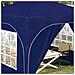 Tenda per feste a pop-up 290 x 290 x 245 cm Blu - Foto miniatura 4