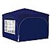 Tenda per feste a pop-up 290 x 290 x 245 cm Blu - Foto miniatura 5