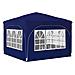 Tenda per feste a pop-up 290 x 290 x 245 cm Blu - Foto miniatura 9