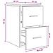 Armadio Bagno In-between Rovere Sonoma 30 x 35 x 50 cm - Foto miniatura 6