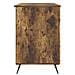 Scrivania Rovere Fumo 142,5 x 50 x 75 cm Legno ingegnerizzato - Foto miniatura 5