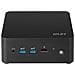 Cubi NUC 13MQG-065BEU 0.84L sized PC Nero i7-1365U Intel SoC - Foto miniatura 1