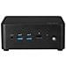 Cubi NUC 13MQG-065BEU 0.84L sized PC Nero i7-1365U Intel SoC - Foto miniatura 9