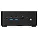Cubi NUC 13MQG-065BEU 0.84L sized PC Nero i7-1365U Intel SoC - Foto miniatura 13