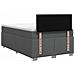 Letto box spring con materasso Grigio Scuro 120 x 190 cm - Foto miniatura 7