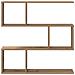 Scaffale da parete Rovere Artigianale 80 x 12 x 79,5 cm - Foto miniatura 4