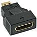 Adattatore HDMI mini type-c femmina a HDMI micro type-d maschio, pin dorati - Foto miniatura 1