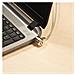 Lucchetto Di Sicurezza Per Notebook Con 2 Chiavi - Foto miniatura 9