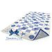 Tappeto Velour Antiscivolo Modello Marino By Suardi 65x110 Cm (set 2 Tappeti) Blu - Foto miniatura 1