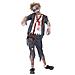 Costume Per Ragazzo Studente Zombie 10 A 12 Anni - Foto miniatura 4