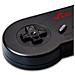 Gaming Gp100 - Coppia Di Gamepad Controller Usb Con Design Snes (super Nintendo) [ nero] - Foto miniatura 5