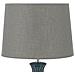 Lampada Da Tavolo Verde Scuro 59cm Samina - Foto miniatura 6