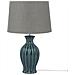 Lampada Da Tavolo Verde Scuro 59cm Samina - Foto miniatura 15