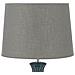 Lampada Da Tavolo Verde Scuro 59cm Samina - Foto miniatura 10