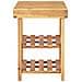 Scarpiera 90x32x46 Cm In Legno Massello Di Acacia - Foto miniatura 2