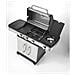 Barbecue a Gas Indianapolis 4 Titanium con 3 Bruciatori in Acciaio Inox - Foto miniatura 3