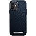 Cover Iphone 12 Mini In Pelle Di Salmone Premium Antiurto 2m Blu Notte - Foto miniatura 3