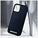 Cover Iphone 12 Mini In Pelle Di Salmone Premium Antiurto 2m Blu Notte - Foto miniatura 4