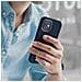 Cover Iphone 12 Mini In Pelle Di Salmone Premium Antiurto 2m Blu Notte - Foto miniatura 5