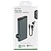 Volthub Pro - Select Edition - Powerbank - 10000 Mah - 37 Wh - 22,5 Watt - 5 A - Huawei Fast Charge, Pd 2,0, Pd 3,0, Qc 2,0, Qc 3,0, Afc, Scp - 3 Ausgabeanschlussstellen (2 X Usb, Usb-c) - Gun Metal (468777)  - Foto miniatura 2