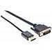 152136 DisplayPort DVI-D Nero cavo di interfaccia e adattatore - Foto miniatura 2