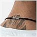 Collana da Uomo in Pelle Premium, ""Arrow"", 50cm, Argento - Foto miniatura 6