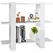 Libreria / divisorio Bianco Lucido 100x30x87 Cm - Foto miniatura 3