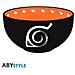 Naruto Shippuden Bowl Konoha - Ciotola Simbolo Villaggio Della Foglia 600 Ml - - Foto miniatura 1