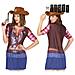 Maglia Per Adulti 8270 Cowboy Donna - Foto miniatura 1