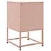 Comodini 2 Pz Rosa 36x39x60,5 Cm In Acciaio - Foto miniatura 5