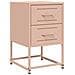 Comodini 2 Pz Rosa 36x39x60,5 Cm In Acciaio - Foto miniatura 8