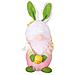 Coniglio Pasquale In Peluche Da 25cm - Decorazione Adorabile Per La Primavera! - Foto miniatura 1