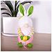 Coniglio Pasquale In Peluche Da 25cm - Decorazione Adorabile Per La Primavera! - Foto miniatura 5
