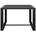 Tavolino Da Caffè In Alluminio Antracite - Foto miniatura 1