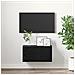 Set di mobili TV Rovere nero Legno ingegnerizzato Media Mobile TV - Foto miniatura 4