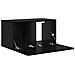 Set di mobili TV Rovere nero Legno ingegnerizzato Media Mobile TV - Foto miniatura 5