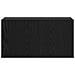 Set di mobili TV Rovere nero Legno ingegnerizzato Media Mobile TV - Foto miniatura 6