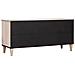 Mobile TV Bianco 105 x 33 x 46 cm legno massello di mango - Foto miniatura 5