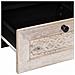 Mobile TV Bianco 105 x 33 x 46 cm legno massello di mango - Foto miniatura 7