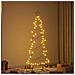 Albero di Natale in metallo con supporto Nero 150 cm Acciaio - Foto miniatura 4