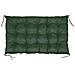 Cuscino da giardino impermeabile verde 120x80 cm per panca in pallet - Foto miniatura 1